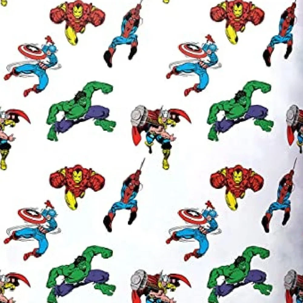 new Marvel Comics FULL Sheet Set Capt America, Incredible Hulk, Spider-Man, Thor